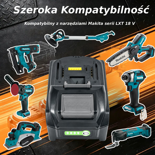 JuiceForTools 18V 6,0 Ah — akumulator zamienny do narzędzi Makita LXT